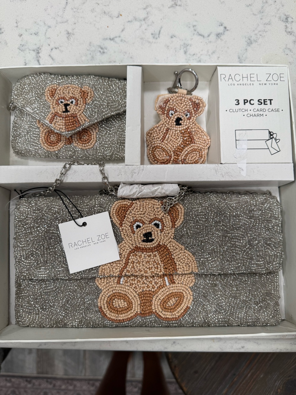 Rachel Zoe Skincare Set in Pale Pink Box